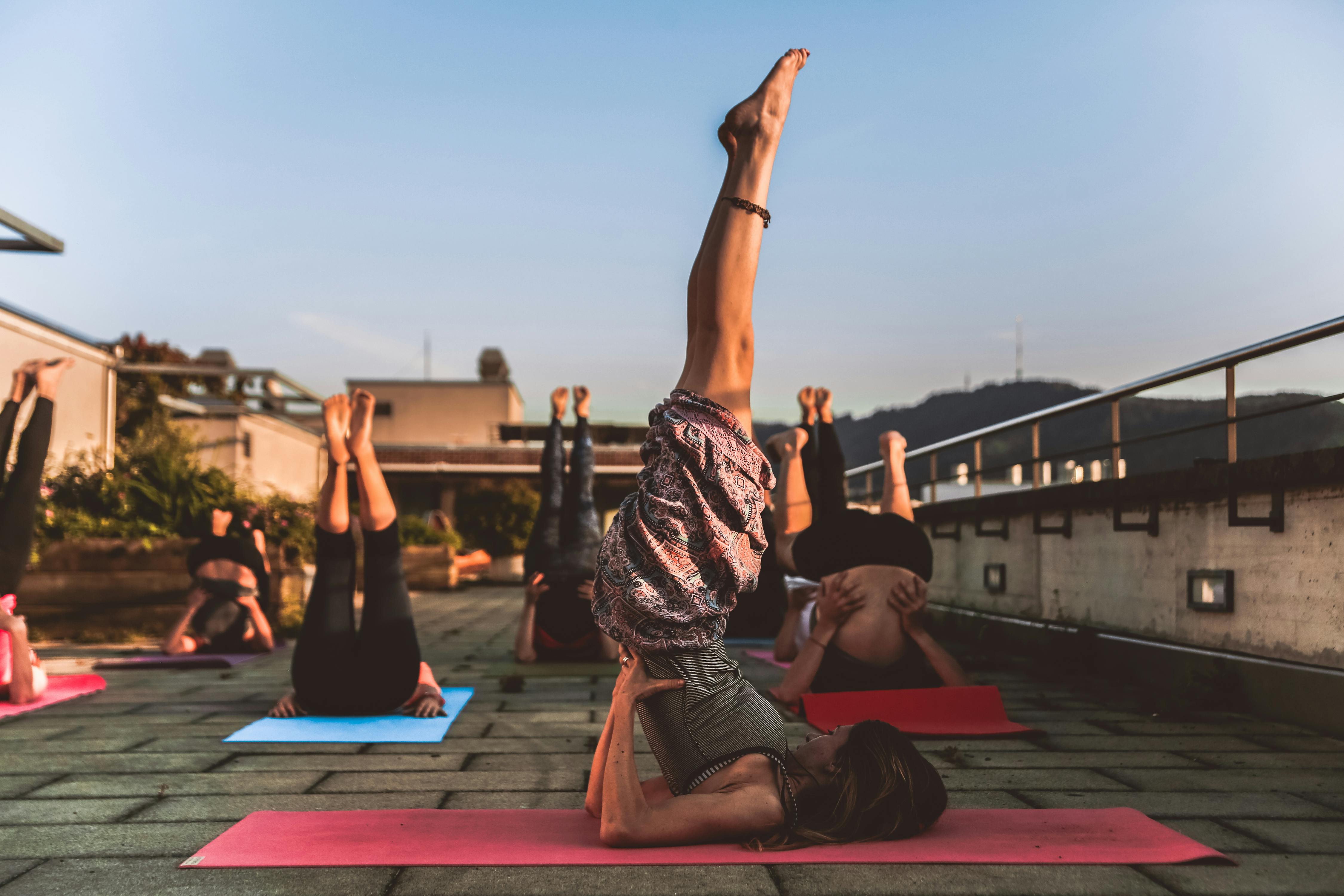 Yoga class